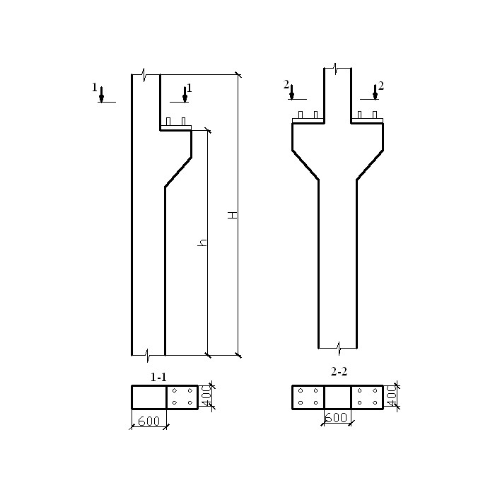 Колонна железобетонная 4к 84-4